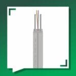FTTH fiber optic Drop cable 4 Core single mode G.657/A1/A2