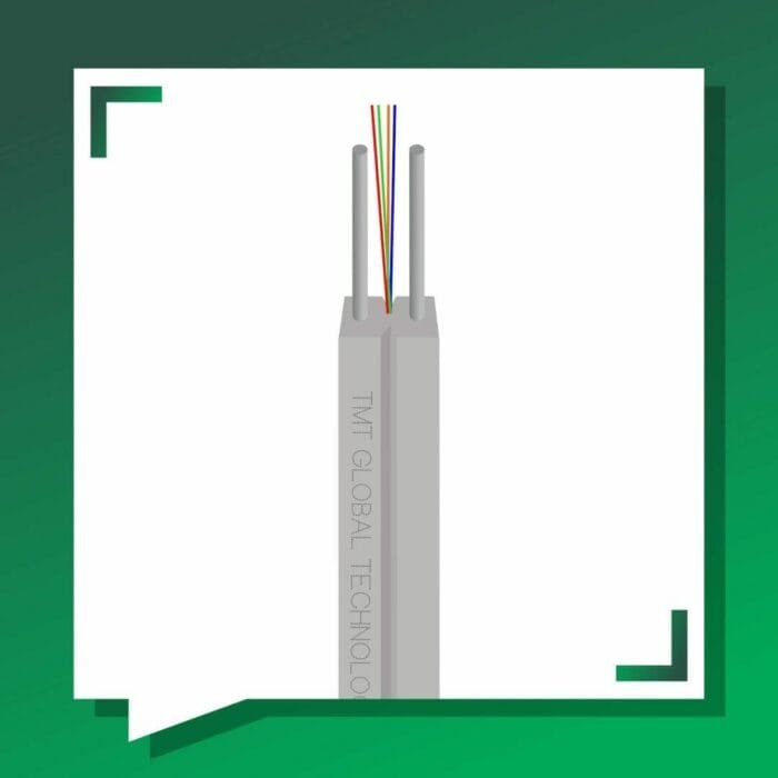 FTTH fiber optic Drop cable 4 Core single mode G.657/A1/A2