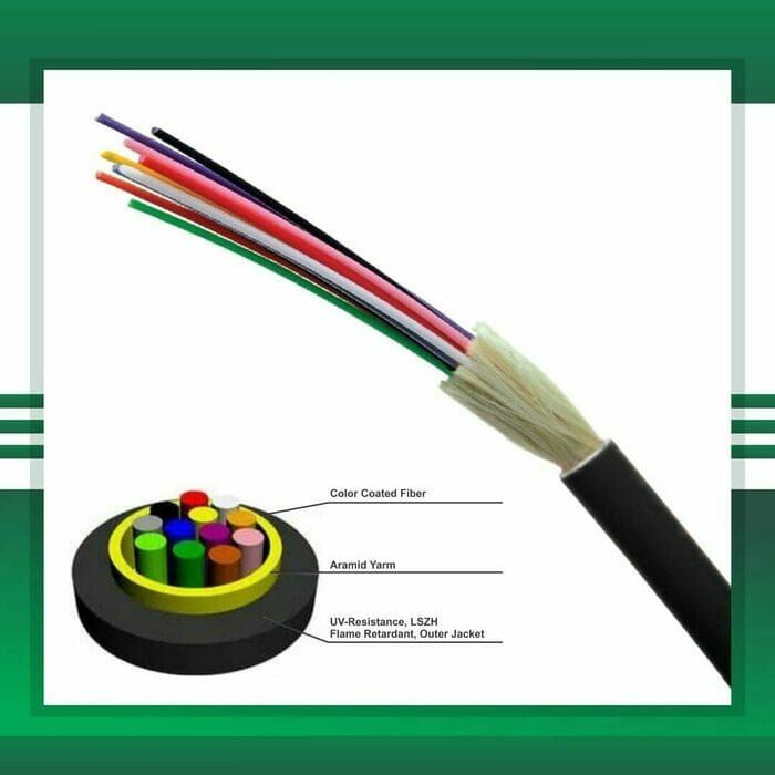 Fiber Optic Cable multi mode 24core fiber optic cable om2