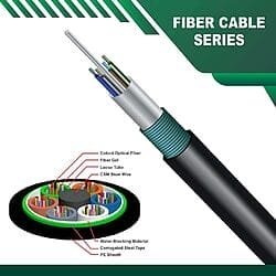 96 core Armored fiber optic cable Multi Core single mode G652D