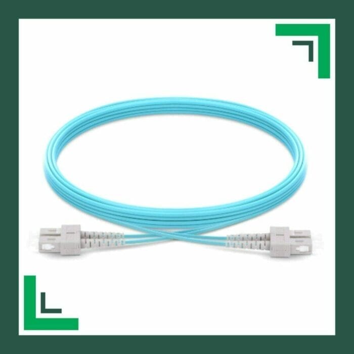 Fiber Optic Patch Cord Multi Mode SC-SC-UPC Duplex LSZH OM3