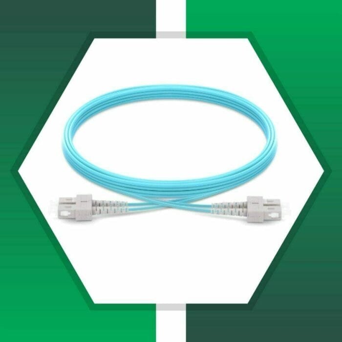 Fiber Optic Patch Cord Multi Mode SC-SC-UPC Duplex LSZH OM3
