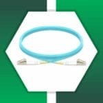 Fiber Optic Patch Cord Multi Mode LC-LC-UPC Duplex LSZH OM3