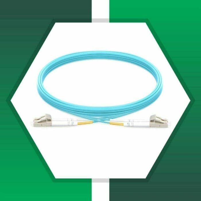 Fiber Optic Patch Cord Multi Mode LC-LC-UPC Duplex LSZH OM3