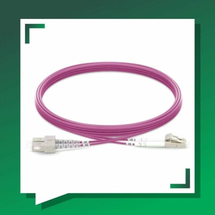 Fiber Optic Patch Cord Multi Mode SC-LC-UPC Duplex LSZH OM4
