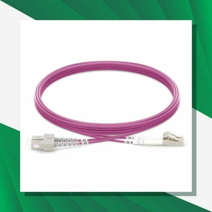 Fiber Optic Patch Cord Multi Mode SC-LC-UPC Duplex LSZH OM4