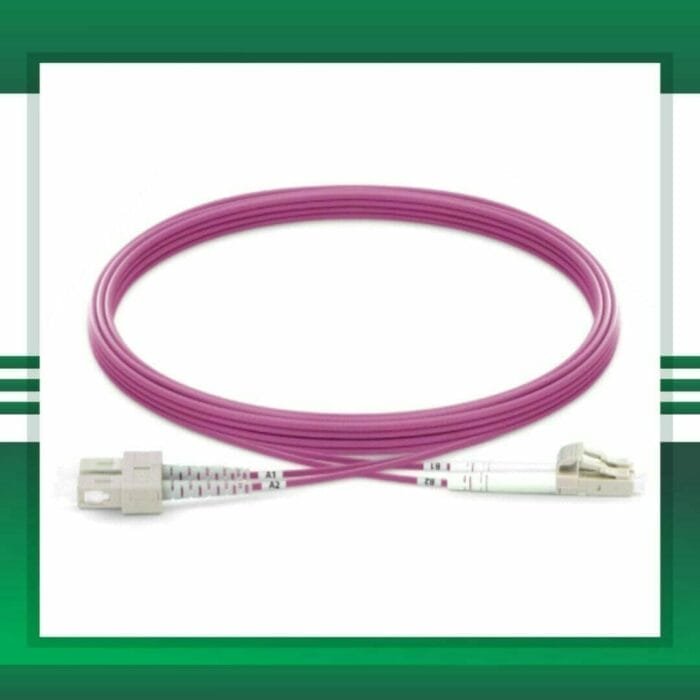 Fiber Optic Patch Cord Multi Mode SC-LC-UPC Duplex LSZH OM4