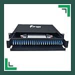Fiber Patch Panel 48port LC-UPC Duplex Adapter Sliding Type