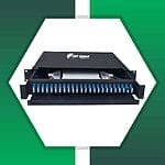 Fiber Patch Panel 48port LC-UPC Duplex Adapter Sliding Type