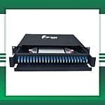 Fiber Patch Panel 48port LC-UPC Duplex Adapter Sliding Type