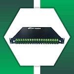 Fiber Patch Panel 48port SC-APC Duplex Adapter Sliding Type