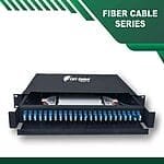 48 port lc upc fiber patch panel duplex adapter sliding type