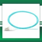 Fiber Pigtail OM3 Multi Mode LC-UPC Connector LSZH 1m