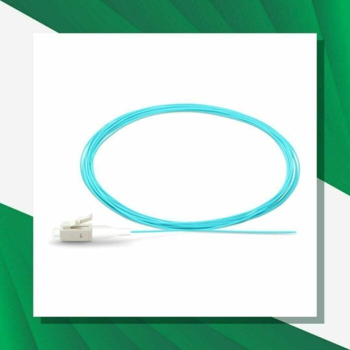 Fiber Pigtail OM3 Multi Mode LC-UPC Connector LSZH 1m