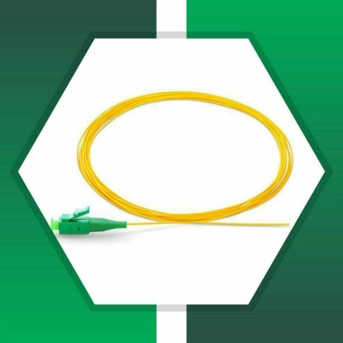 Fiber Pigtail Single Mode LC-APC Connector LSZH 1m