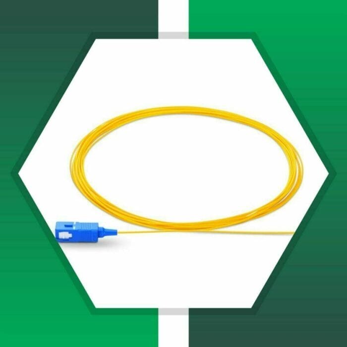 Fiber Pigtail Single Mode SC-UPC Connector LSZH 1m