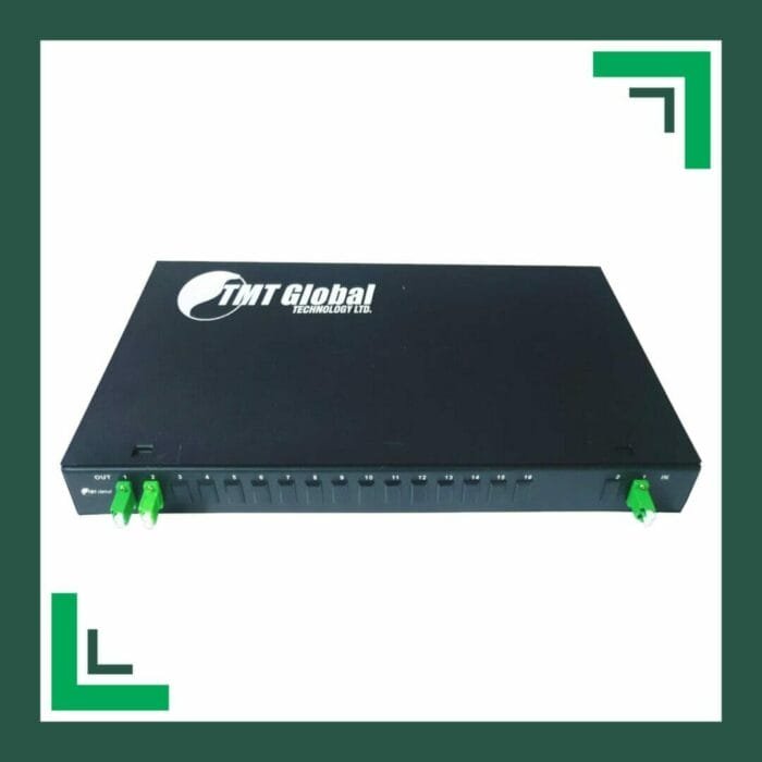 Fiber Splitter LC-APC Rack Mounted 2X4