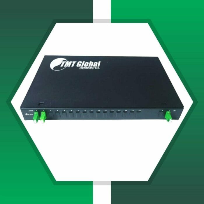 Fiber Splitter LC-APC Rack Mounted 2X4