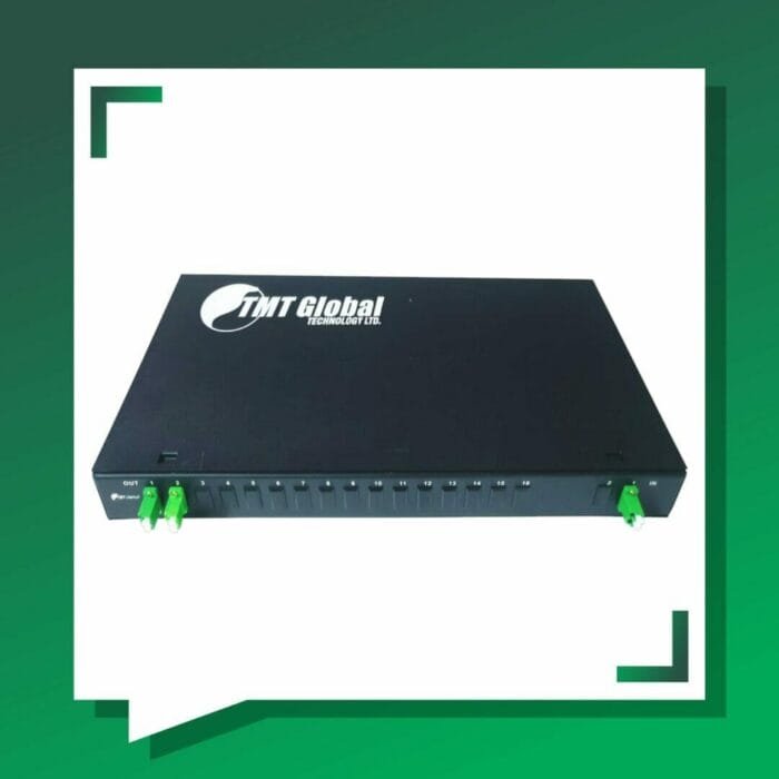 Fiber Splitter LC-APC Rack Mounted 2X4