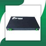 Fiber Optic Splitter LC-APC Rack Mounted 2X4
