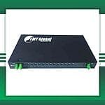 Fiber Optic Splitter LC-APC Rack Mounted 2X4