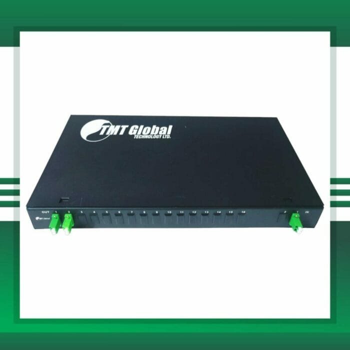Fiber Splitter LC-APC Rack Mounted 2X4