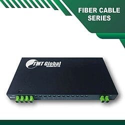 Fiber optic SC APC Splitter 2X4 Rack Mounted Fiber Splitter SC-APC Rack Mounted 2X4