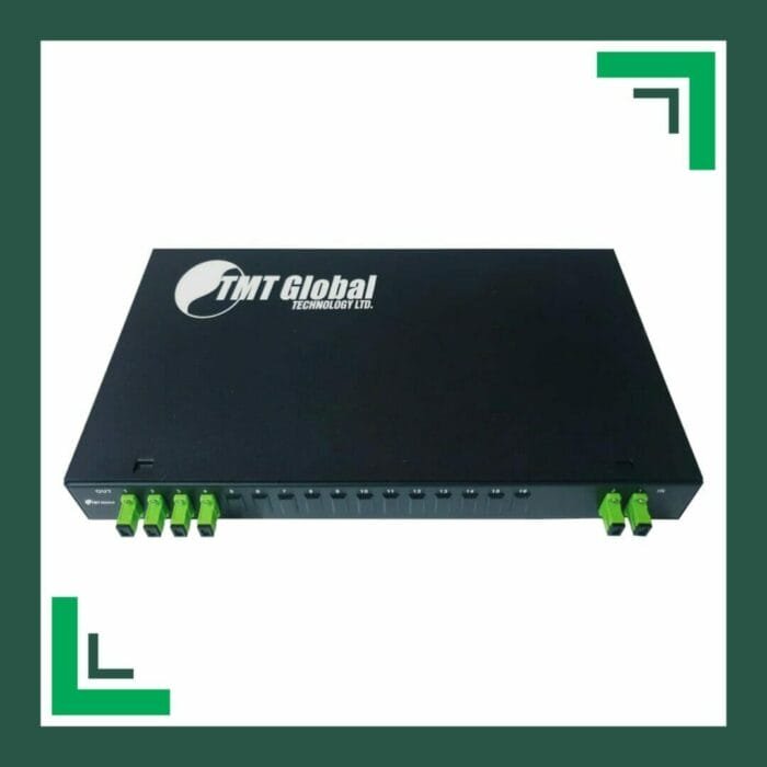 Fiber Splitter SC-APC Rack Mounted 2X4