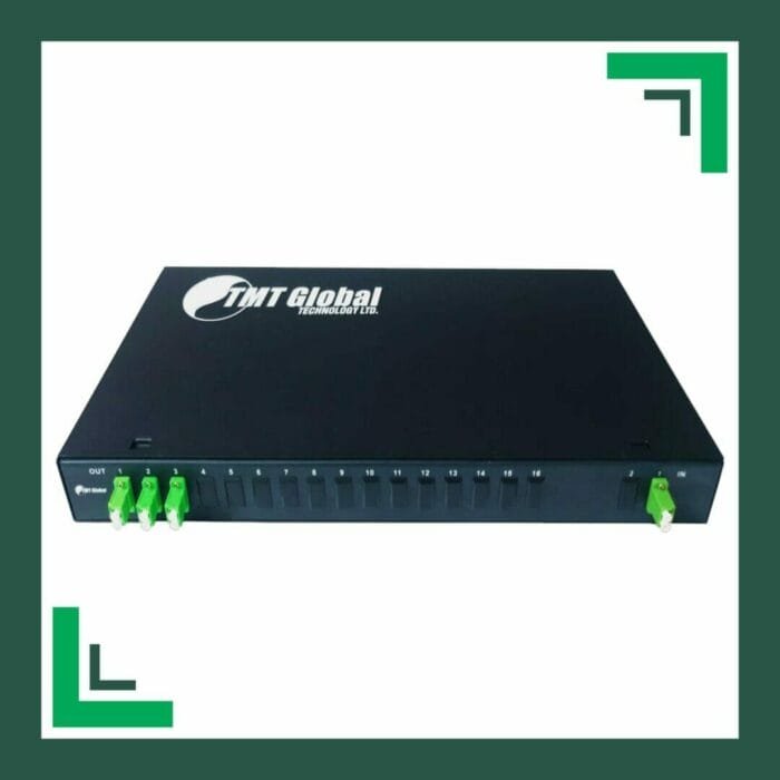 Fiber Splitter LC-APC Rack Mounted 2X6