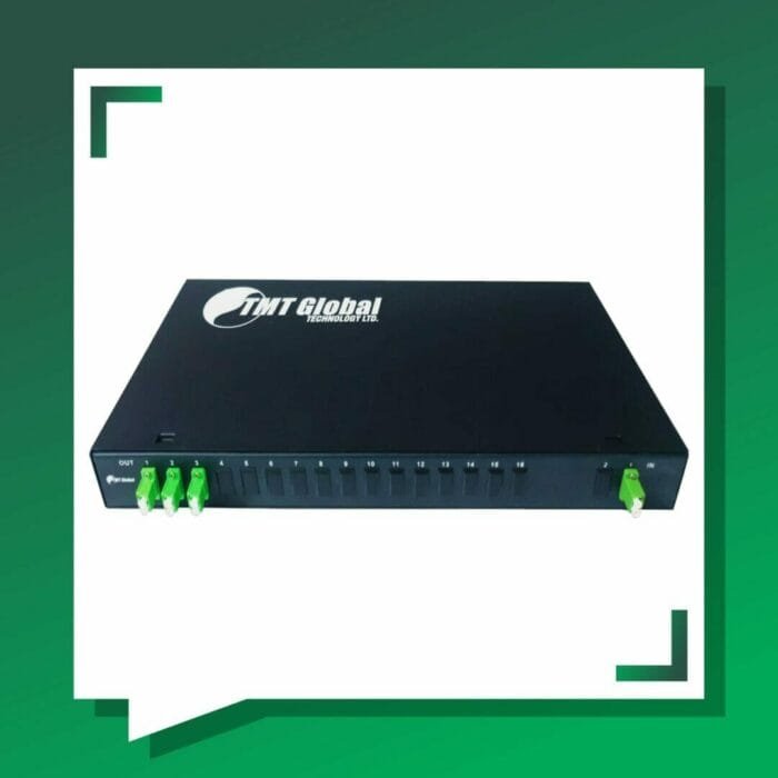 Fiber Splitter LC-APC Rack Mounted 2X6