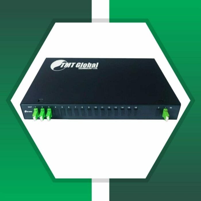Fiber Splitter LC-APC Rack Mounted 2X6