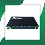 Fiber Optic Splitter LC-APC Rack Mounted 2X6