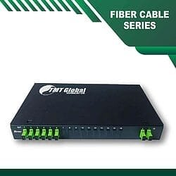 Fiber optic SC APC Splitter 2X6 Rack Mounted Fiber Splitter SC-APC Rack Mounted 2X6