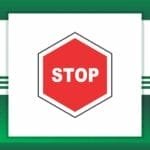 Gate Barrier Stop sign Board