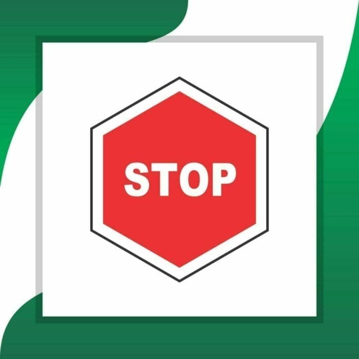 Gate Barrier Stop sign Board