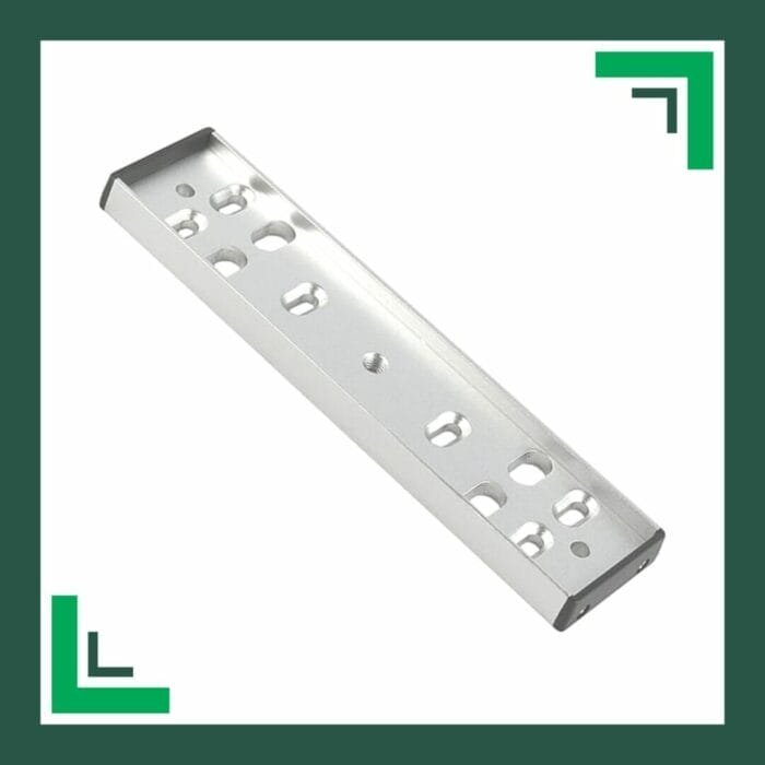 L bracket for magnetic locks