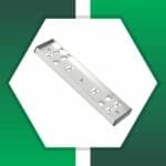 L bracket for magnetic locks