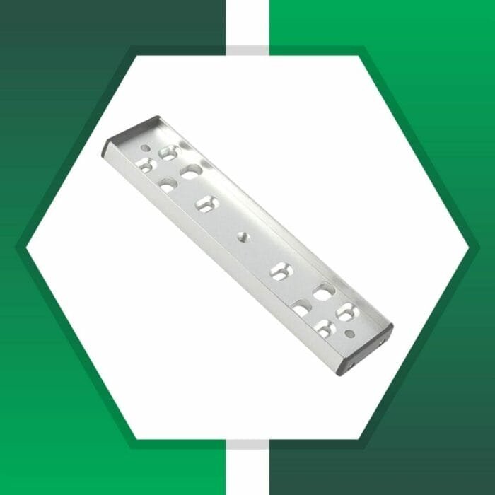 L bracket for magnetic locks