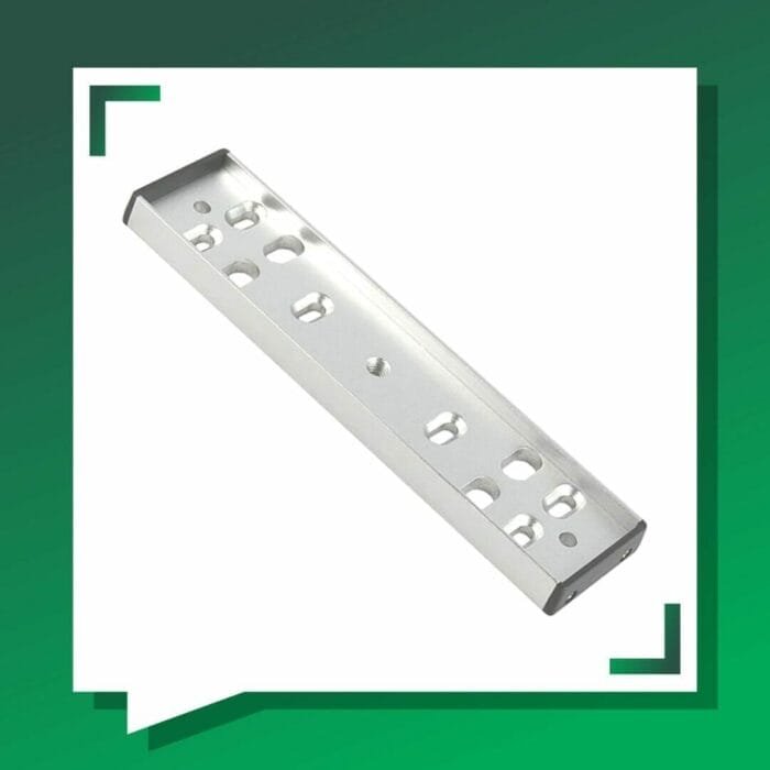 L bracket for magnetic locks