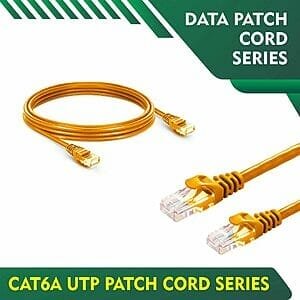 cat6a utp patch cord 0.15 meter