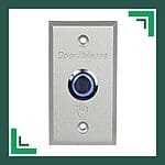 Push button door exit
