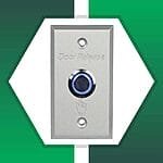 Push button door exit