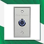Push button door exit