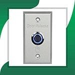 Push button door exit