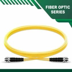 st Patch Cord Fiber Optic Single Mode UPC Duplex LSZH Fiber Optic Patch Cord Single Mode ST-ST-UPC Duplex LSZH