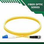 Fiber Optic Patch Cord sm ST-LC-UPC Duplex LSZH tmt