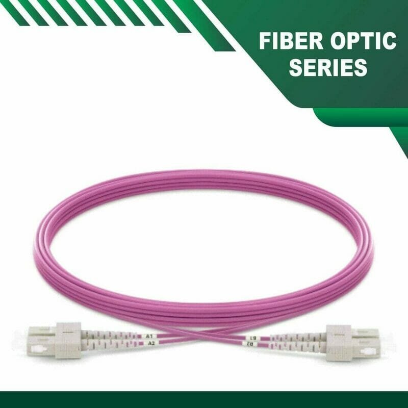 Understanding the Types of Fiber Optic Cables in Networking by tmt global oman 3 Patch Cord multimode SC-SC-UPC Dx LSZH OM4
