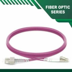 lc to sc patch cord Multimode UPC Duplex LSZH OM4
