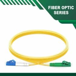 LC APC to LC UPC Fiber Patch Cord Single Mode Duplex