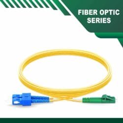 Fiber Optic Patch Cord Single Mode LC-APC-SC-UPC Duplex LSZH Patch Cord Single Mode LC APC SC UPC Duplex LSZH